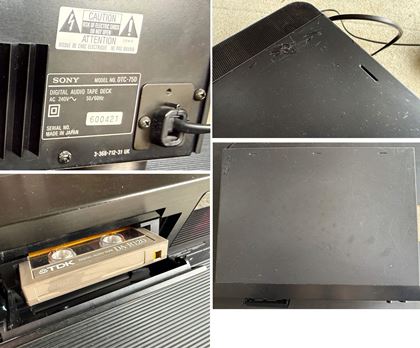 Sony-DT-750 DAT machine re-conditioned!